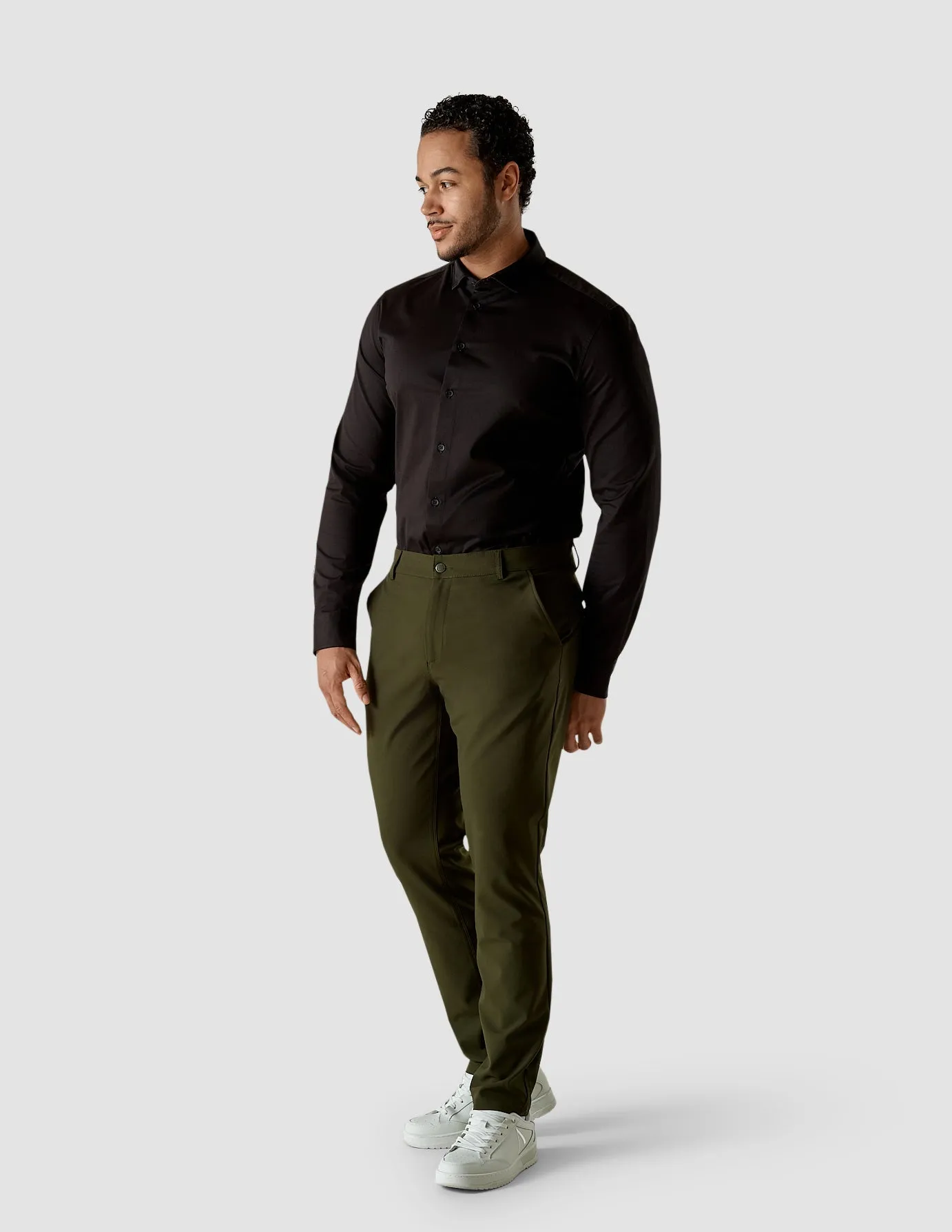 Essential Pants Regular Bavarian Green