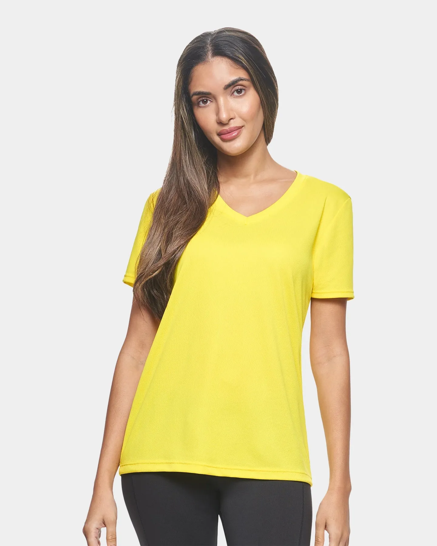 Expert Brand Oxymesh Women's V-Neck Performance T-Shirt - Extended Sizes