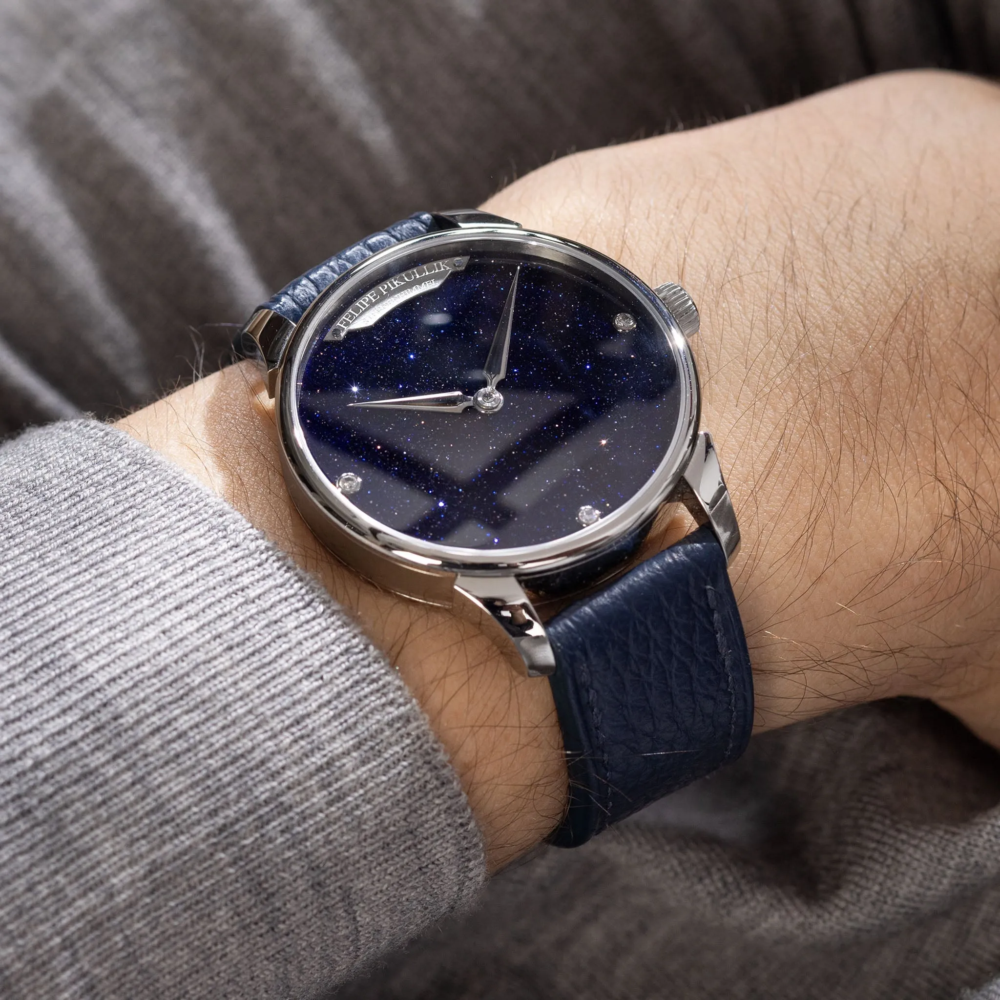 Felipe Pikullik "Sternen Himmel" with Blue Aventurine Dial