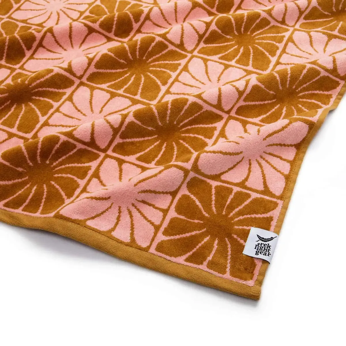 Groovy Flowers Bath Towel