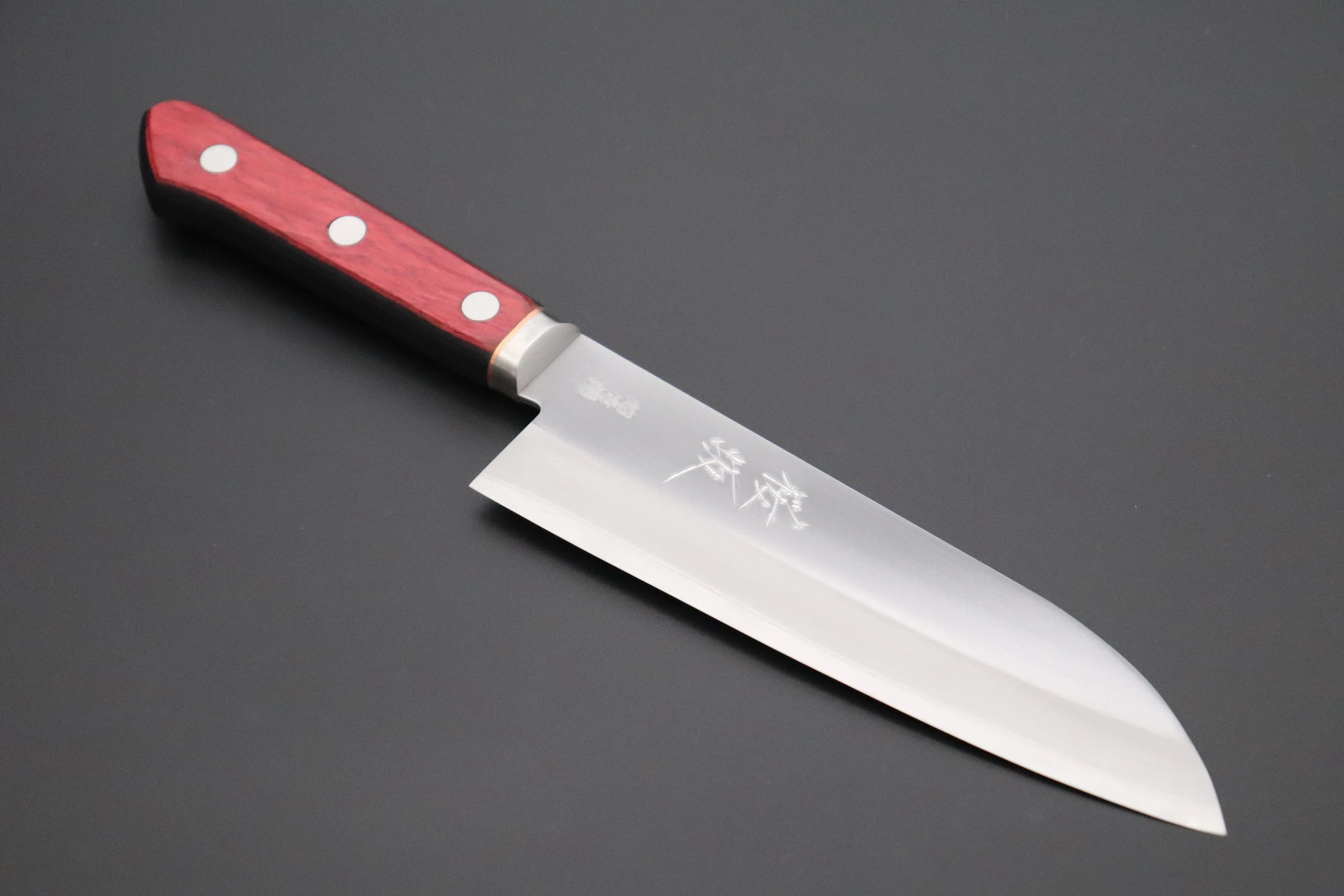 JCK Natures SAKURA ROAD Aogami Super Series  Petty & Santoku (SAKURA-2Pcs Knife Set)