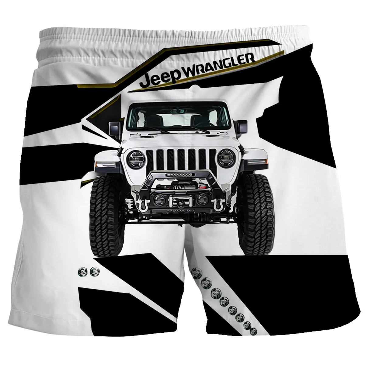 Jeep Wrangler White - Short