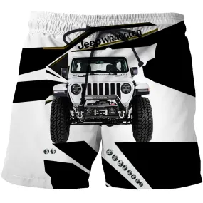 Jeep Wrangler White - Short