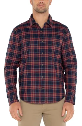 LONG SLEEVE BUTTON UP SHIRT