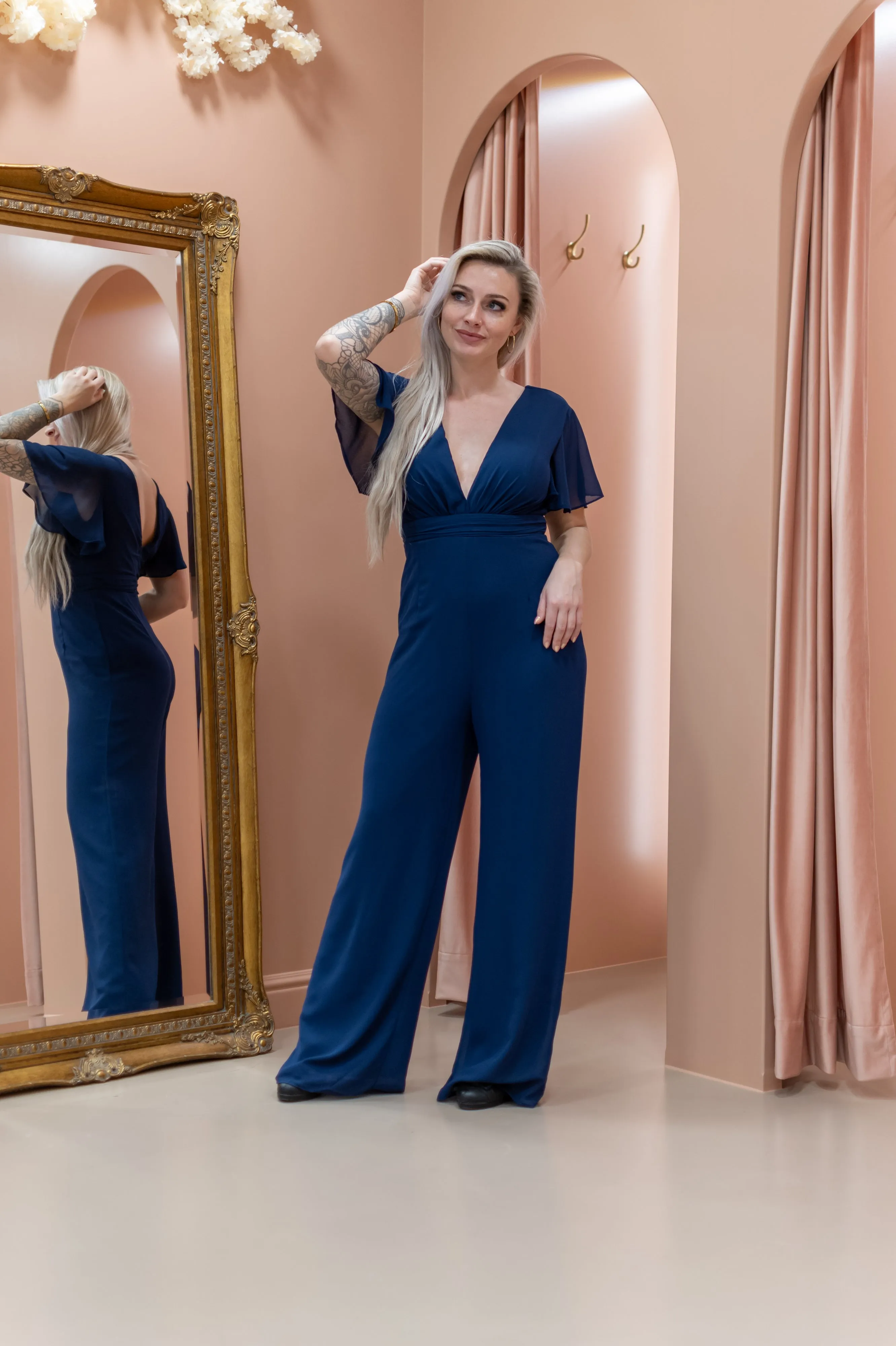 Madrid Jumpsuit - Navy