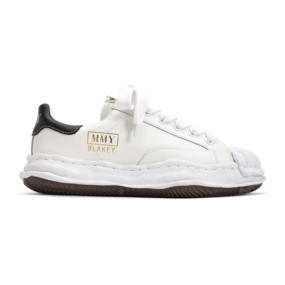 Maison MIHARA YASUHIRO ミハラヤスヒロ BLAKEY LOW ブレイキー ローOG SOLE SHELL TOE LEATHER SNEAKER WHITE | ホワイト【A06FW702】