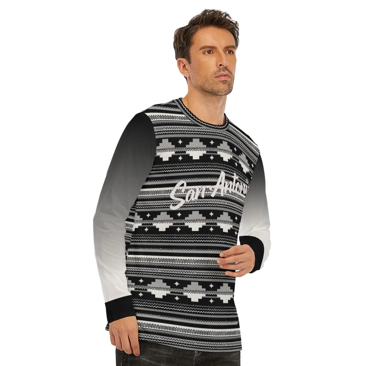 Mens San Antonio Serape Style Basketball Shirt