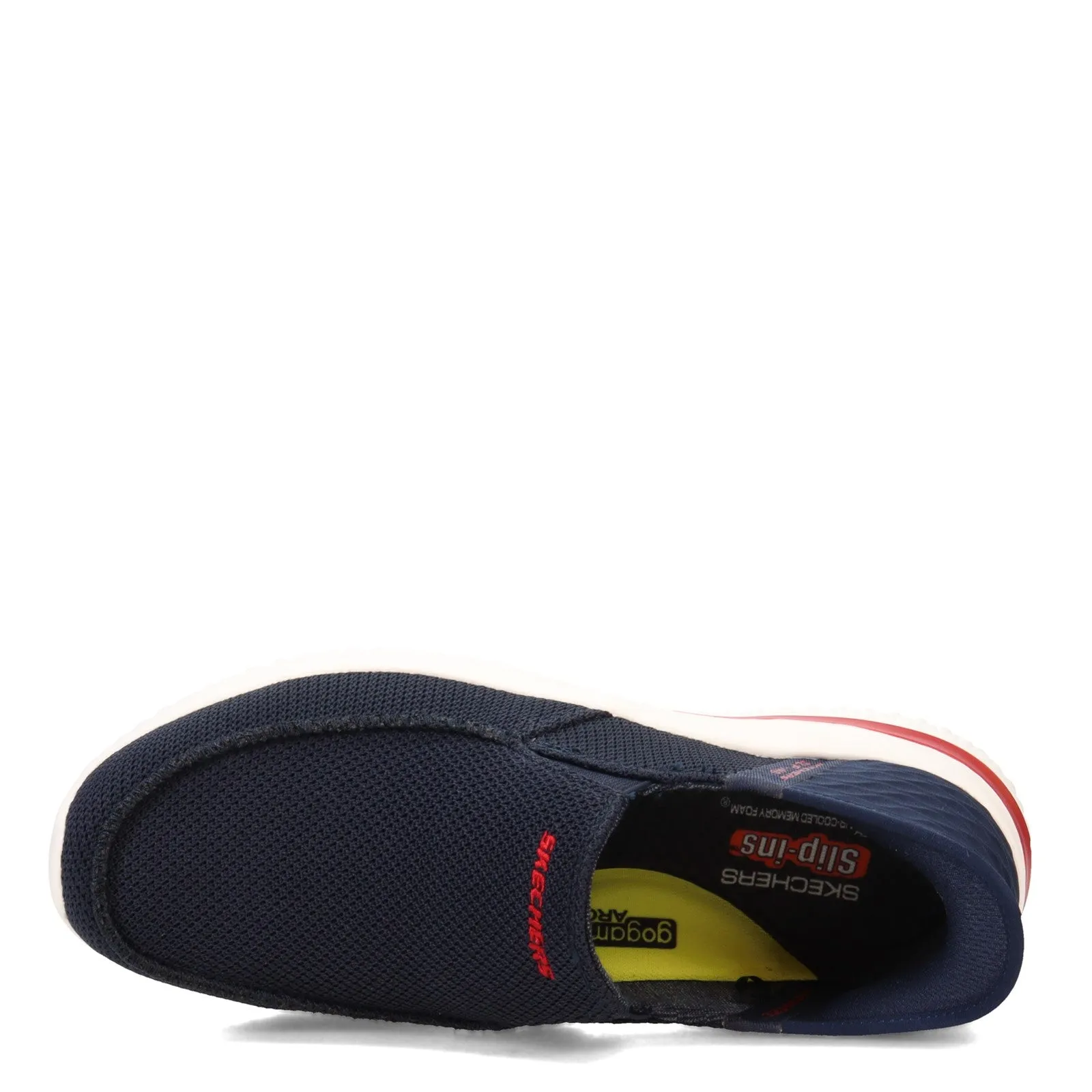 Mens Skechers Hand Free Slip Ons Navy Casual Delson 3.0 210604 NVY