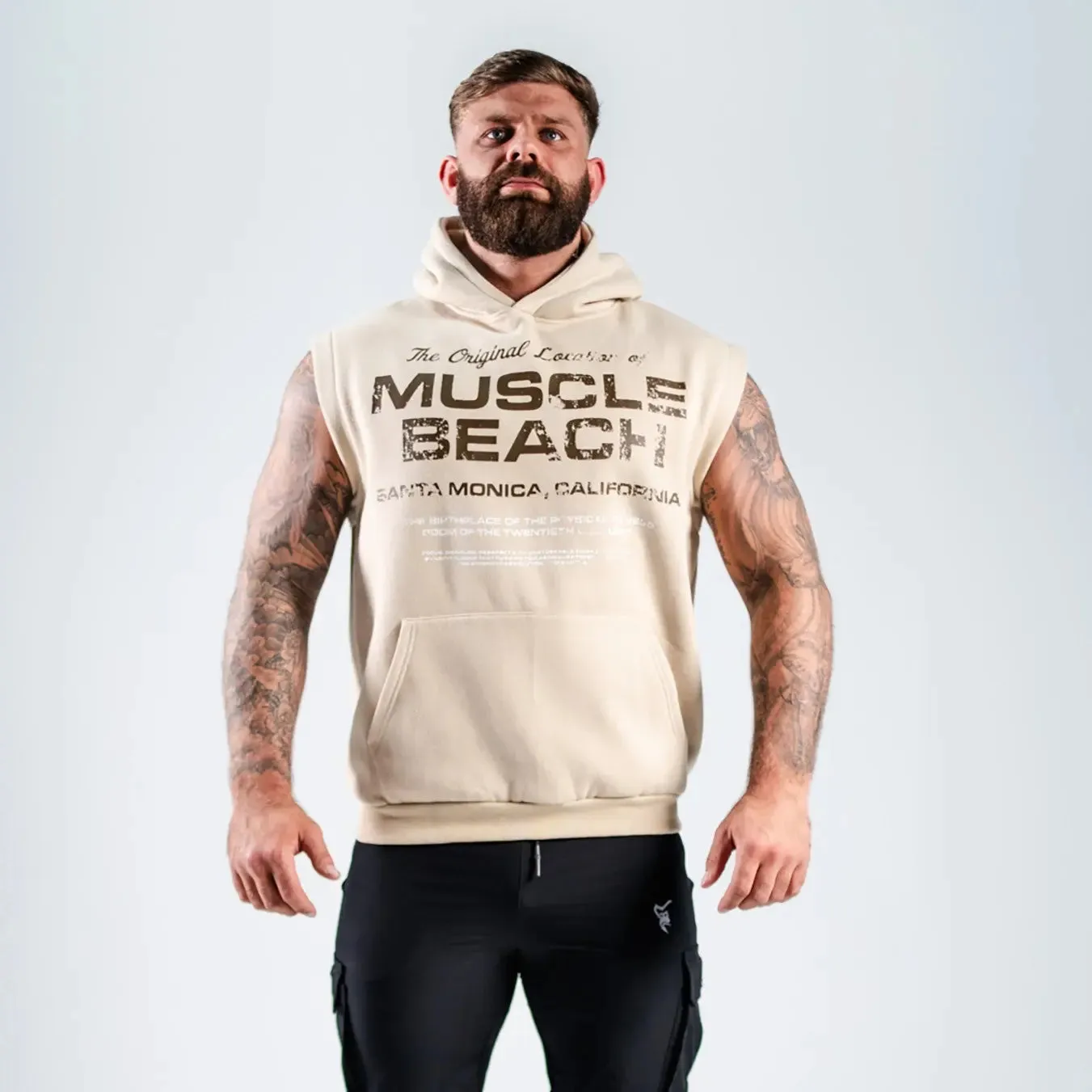 Muscle Beach Sleeveless Hoodie