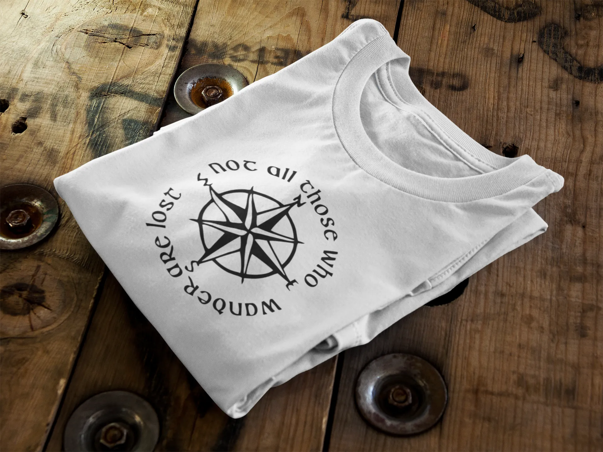 Not all those who wander are lost || Organic Cotton || Unisex T-Shirt