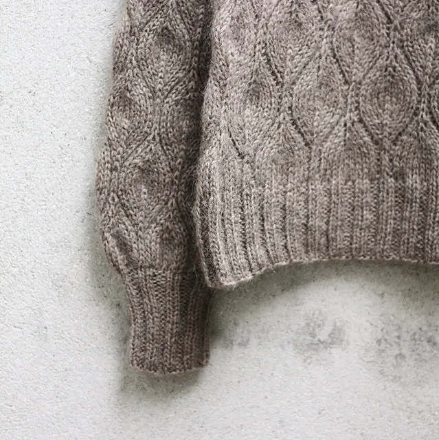 Olive Turtleneck sweater pattern 