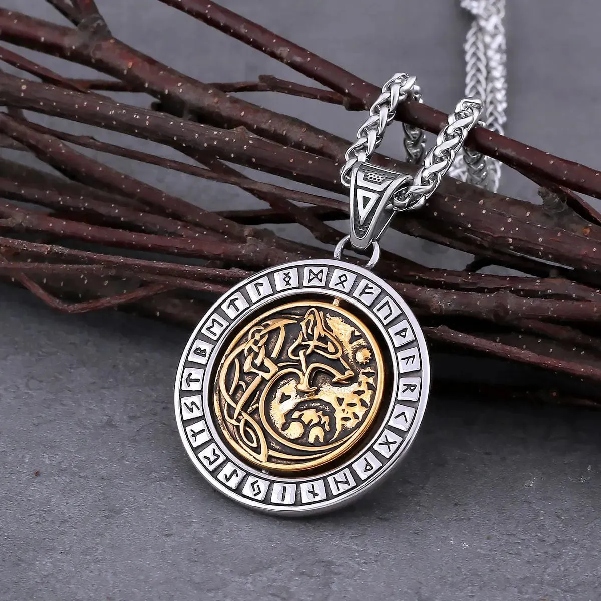 Pendentif de l’Ère Viking - Rugissement du Loup