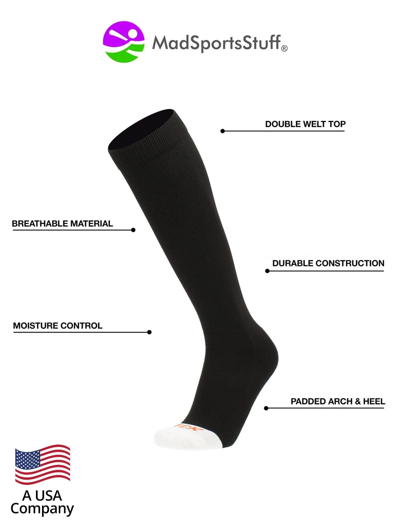 Pro Line Volleyball Socks Over the Calf Team Colors