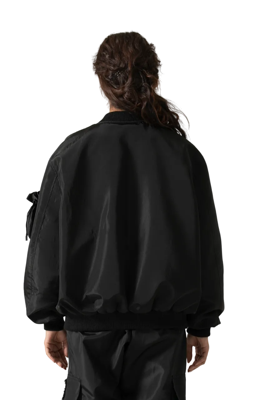 "95" NYLON POTLI BOMBER JACKET