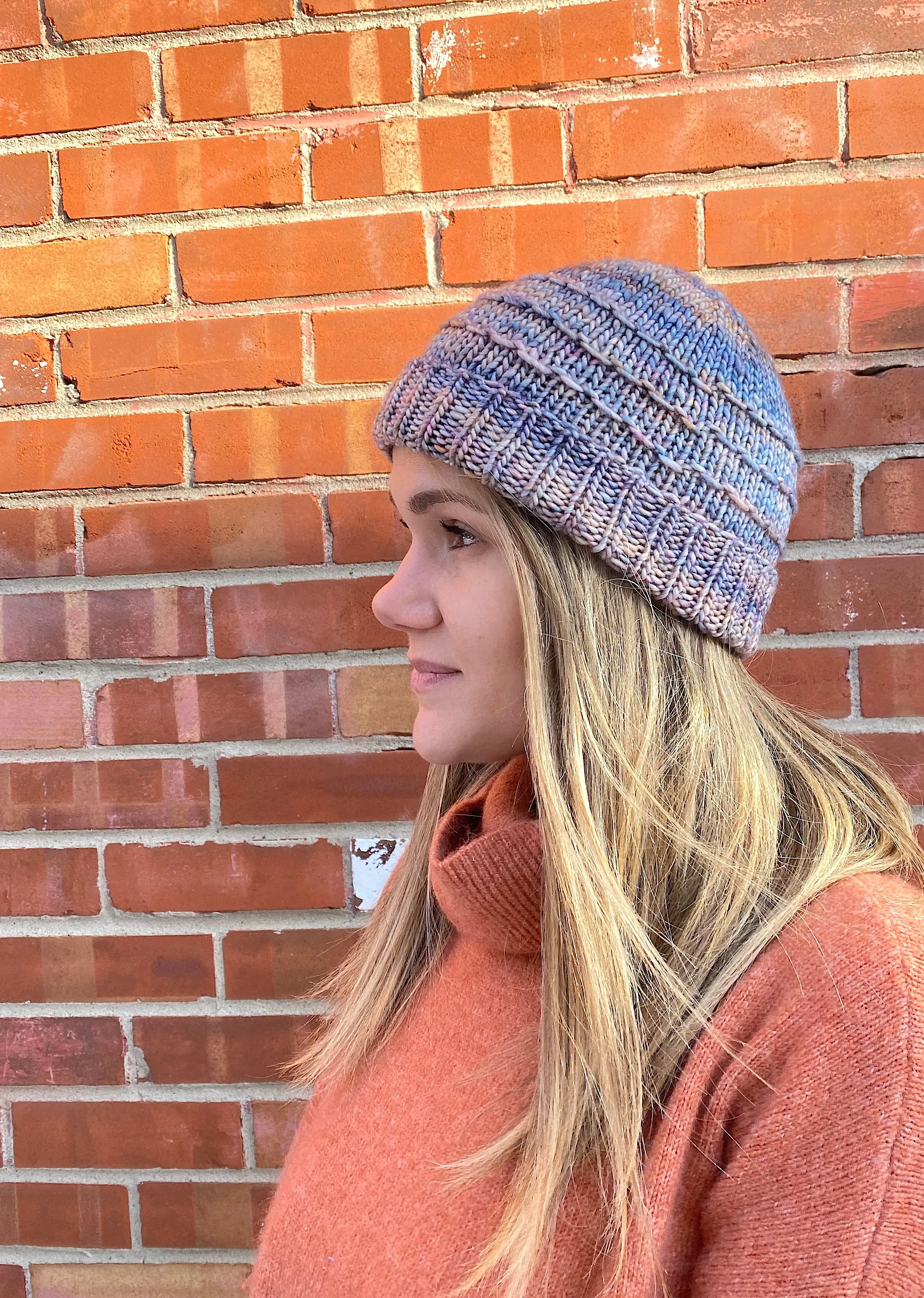 "Resonances Beanie" knitting pattern