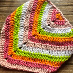 Rainbow Sherbet Hair Bandana (Style A)