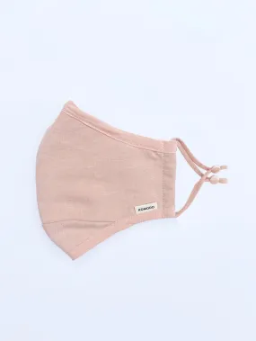 REUSABLE FABRIC FACE MASK - PINK