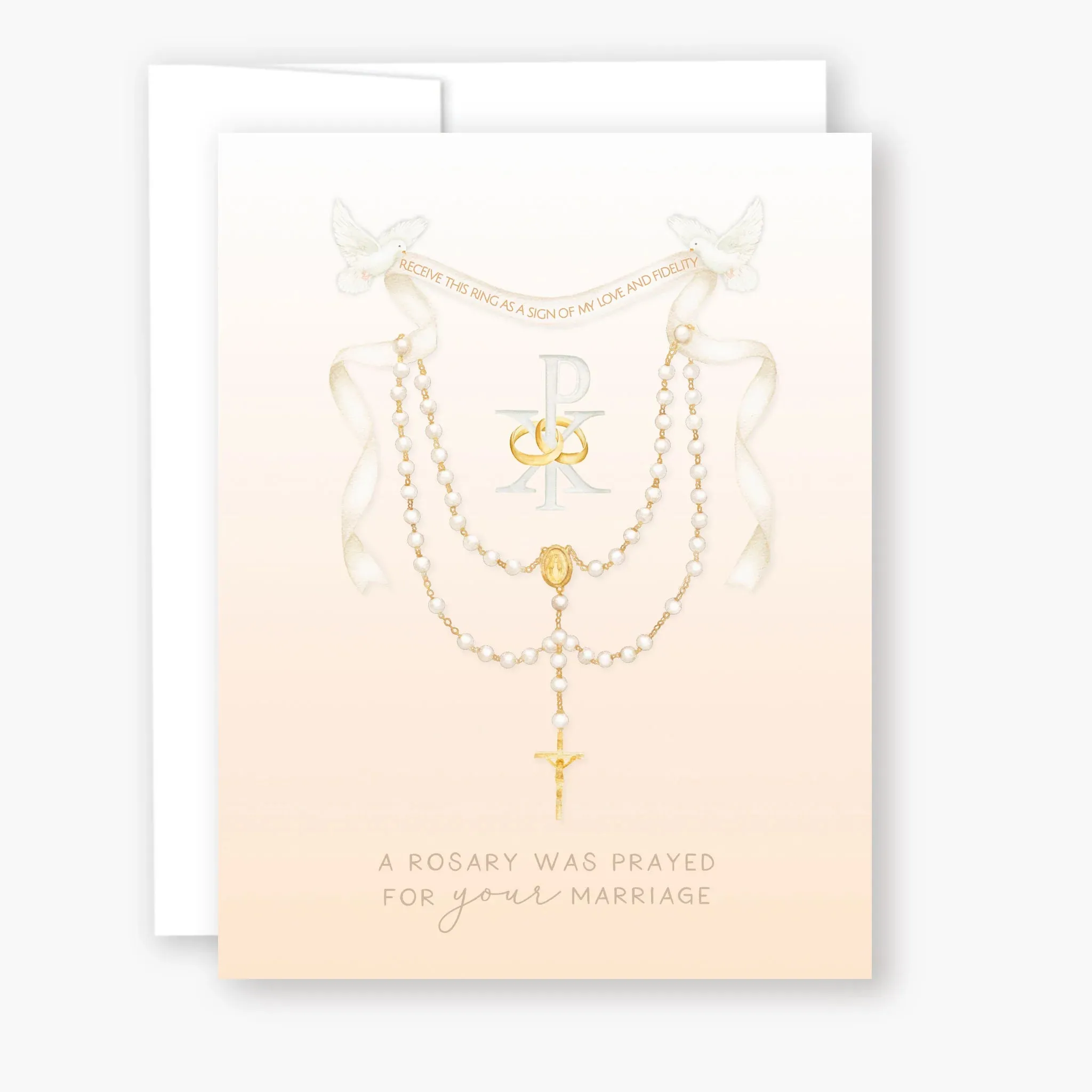 Rosary Novena Card for the Sacrament of Marriage