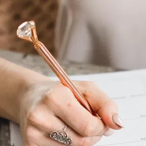 Rose Gold Diamond Classic Gift Pen