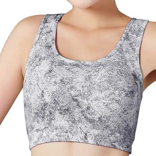 Shockproof Gathering No Rims Sports Bra