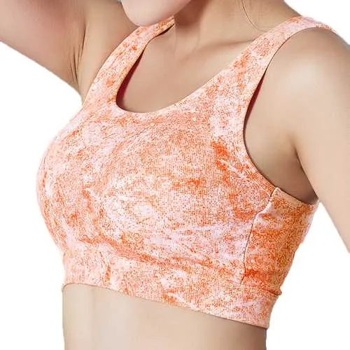 Shockproof Gathering No Rims Sports Bra