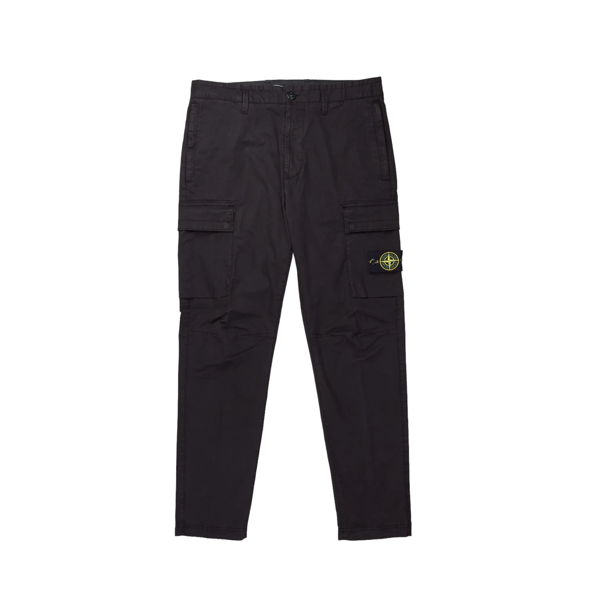 Stone Island Cotton Cargo Bukser I Sort