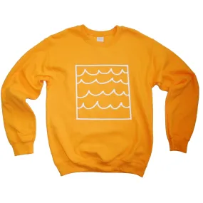 Sunshine and Waves Yellow Sweatshirt