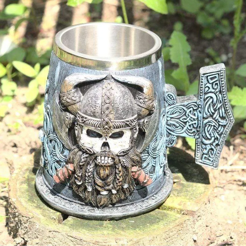 Tasse Viking Sanguinaire "Ivar" - acier inoxydable