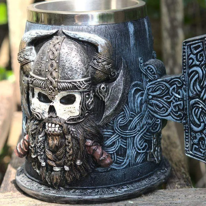 Tasse Viking Sanguinaire "Ivar" - acier inoxydable