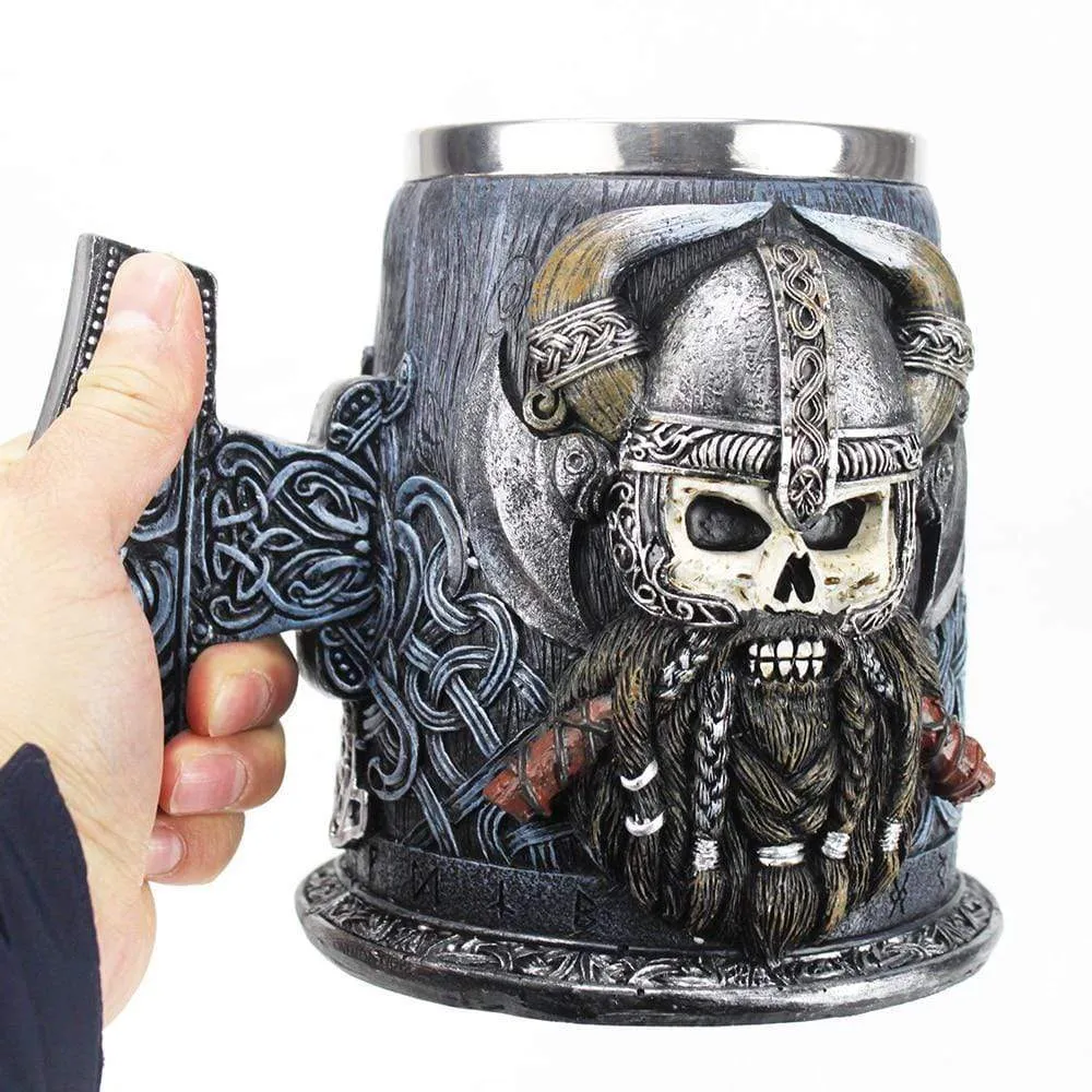 Tasse Viking Sanguinaire "Ivar" - acier inoxydable