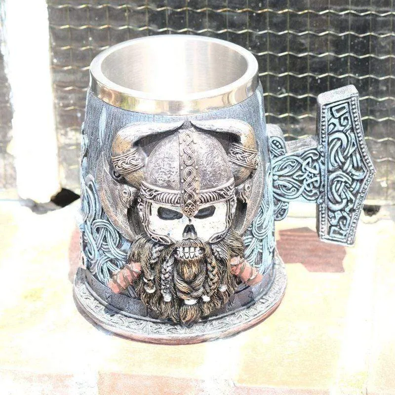 Tasse Viking Sanguinaire "Ivar" - acier inoxydable