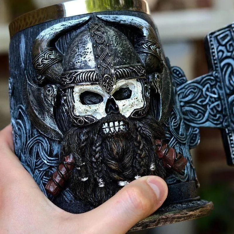 Tasse Viking Sanguinaire "Ivar" - acier inoxydable