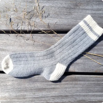 The Farmer Sock by Gathering Yarn 