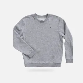 The Heather Grey Ledbury Crew Neck Sweatshirt