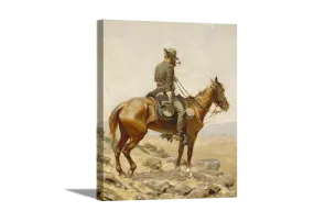 The Lookout | Frederic Remington Masters Classic Art in Gallery Wrapped Canvas | Various Sizes