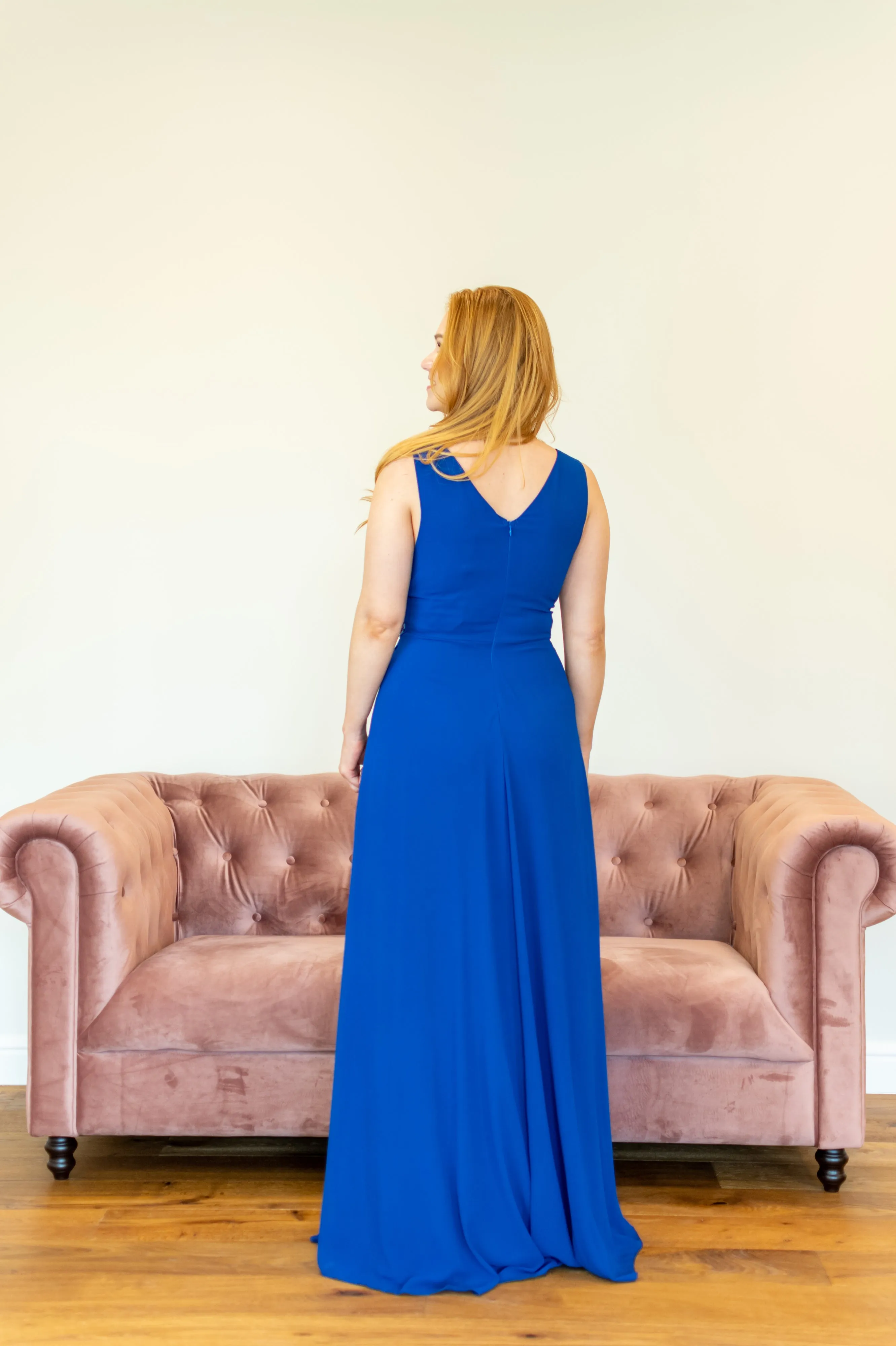 Timeless Beauty Dress - Bright Blue Queen Size