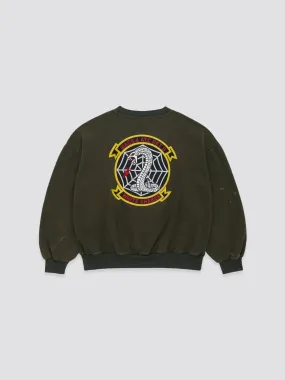 US MARINE CORPS 90s WHITE SNAKES SWEAT